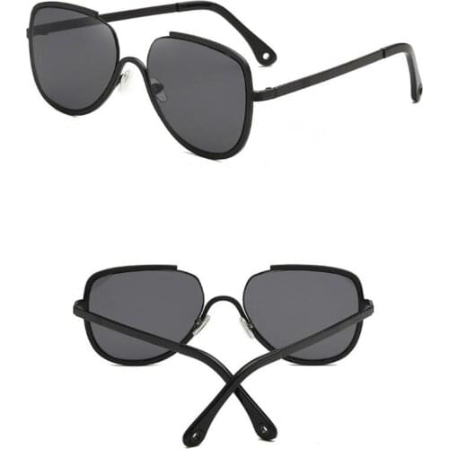 New Cat Eye Luxury Sunglasses Women Brand Designer Retro Female Metal Frame Sun Glasses For Women Men Oculos Gafas De Sol