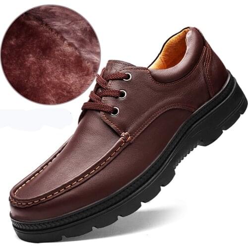 Genuine leather shoes men luxury brand formal dress male footwear comfortable work italian business office oxford shoes for men