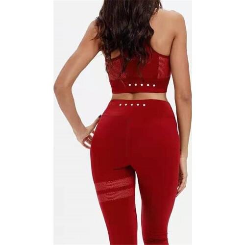 Women Yoga sets quick dry fitness sports set seamless running leggings workout Push Up gym clothes sportswear ladies sport Suit