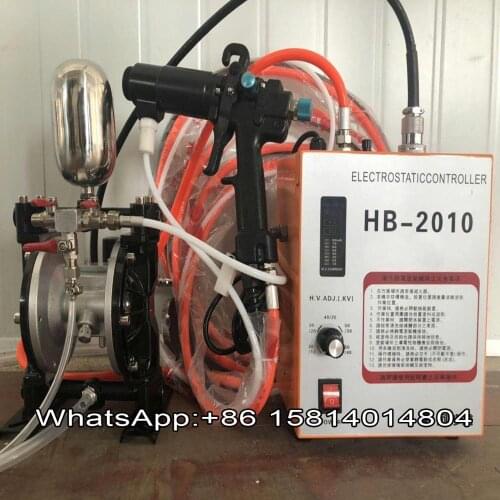 Liquid electrostatic spraying gun,liquid electrostatic spraying equipment,electrostatic magnetic field generator