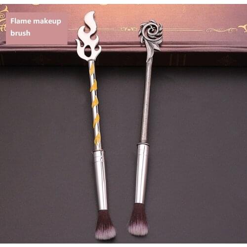 1Pcs Flame Makeup Brush Makeup Tool