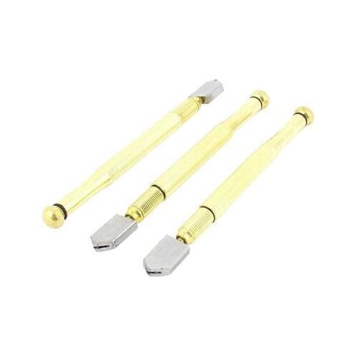 3pcs 10-20mm Cutting Wheel Tipped Oil Feed Lubricated Tile Diamond Glass Cutter