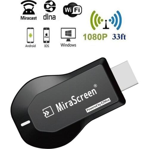 HDMI-compatible WiFi Display Adapter Screen Mirroring Dongle M2 Pro Wireless Display Receiver For IOS Android To TV Projector
