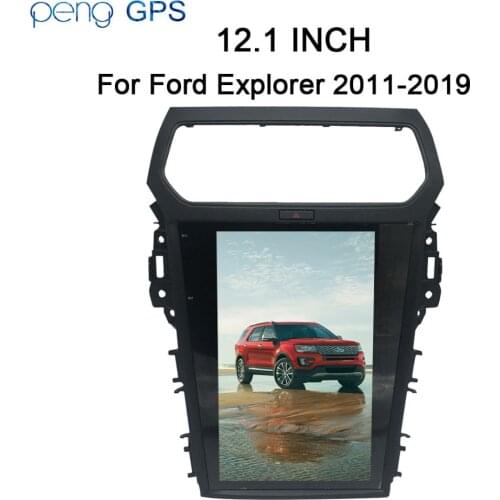 ANDR 8.1 4+64g Tesla style Car DVD Player GPS Navigation Android For Ford Explorer 2011-2019 Car Stereo Auto Headunit Multimedia