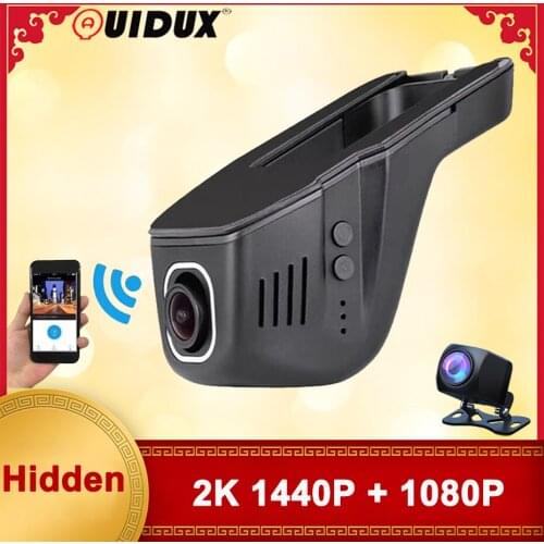 QUIDUX Wifi Car DVR Registrator Digital Video Recorder Camcorder Dash Camera 1080P Night Version Novatek 96658, Cam Can Rotate