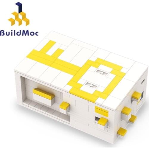 Buildmoc Idea Puzzle Box Lock and Key 379PCS MOC Model Building Blocks Bricks Toys for Children DIY Toy Kids Gifts