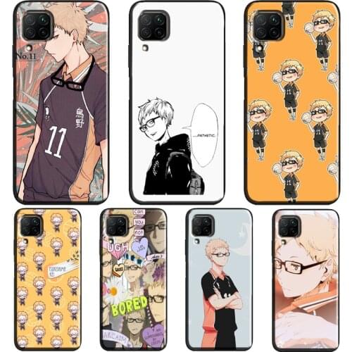 Kei Tsukishima Haikyuu Case For Huawei P Smart 2019 Z P10 P20 P30 P40 Lite Pro Mate 20 10 Lite 30 Pro Coque
