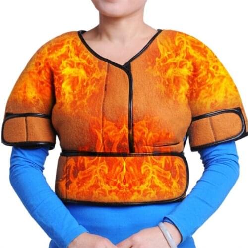 Add heat shoulder periarthritis of shoulder fields back back support to keep warm moxibustion relieve spinal pain