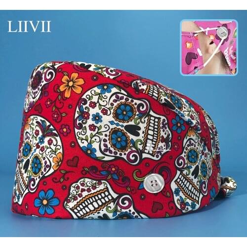 Unisex Pet Grooming Surgical Scrubs Hats Wholesale Prices Health Service Nurse Scrubs Women Caps Medical Accessories Women & Men