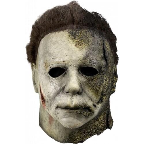2021 Halloween Kills MichaelMyers Michael Myers Latex Mask Cosplay Helmet Halloween Masquerade Party Prop