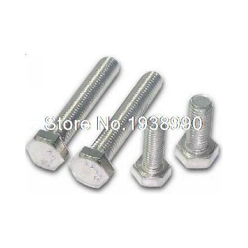 Lot50 Metric Thread M5*50mm Stainless Steel Outside Hex Screw Bolts