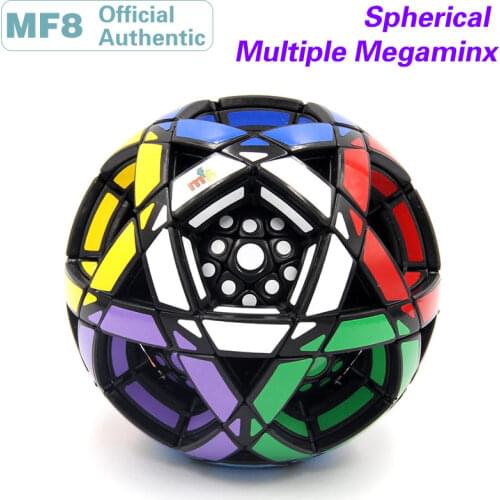 MF8 Spherical Multiple Megaminxeds Magic Cube Multi Dodecahedron Professional Speed Puzzle Educational Toys For Children