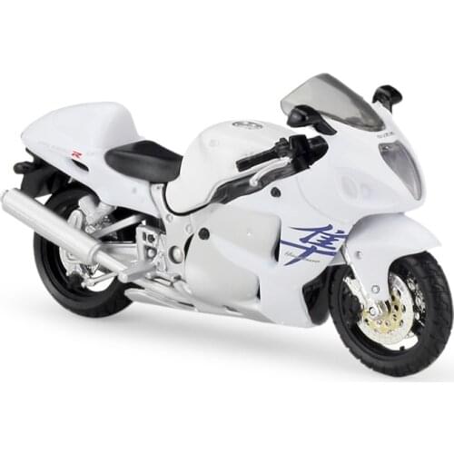 Maisto 1:18 Diecast GSX 1300R GSX-R750 RM250 Alloy High Simulation Vehicle Metal Motorcycle Road Racing Model