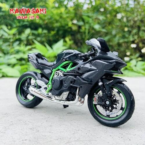Maisto 1:18 Kawasaki ZX-14R original authorized simulation alloy motorcycle model toy car