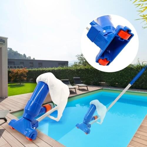 Swimming Pool Vacuum Cleaner Set Suction Head Skimmer Pond Fountain Spa Swimmingpool Filter Net Cleaning Tool with Handle EU/US