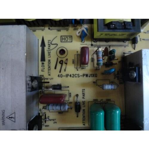 Tcll42f19fbe l42p10fbeg l42f19f power supply board 40-ip42cs-pwj1xg / pwi1xg