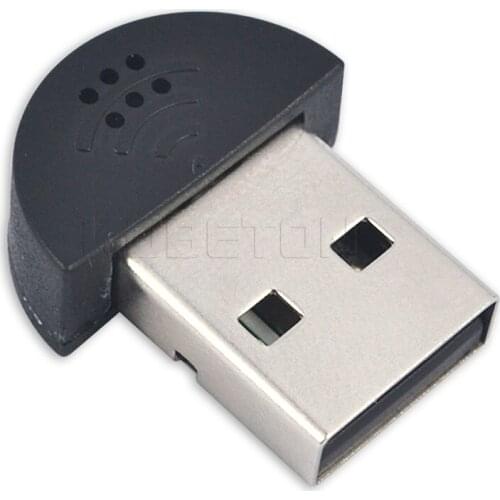Kebidu Portable Mini USB 2.0 Microphone Studio Speech Microphone Mic Audio Adapter Driver Free for Laptop/Notebook/PC/MSN/Skype