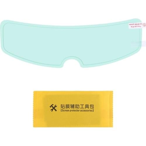 Clear Anti-Fog Patch Film Lens Universal for Full Half Face Motorcycle Helmet B36B
