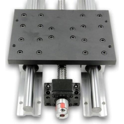 The sliding module / line / cnc linear displacement of coordinates of the table SBR1605 + SBR16 linear rail BK/BF12 15180 alum