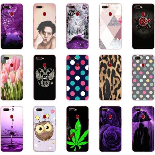 Silicone Phone Case for OPPO A5S Case Soft TPU Back Cover For Oppo A5S Cases full protective Capa Coque Fundas