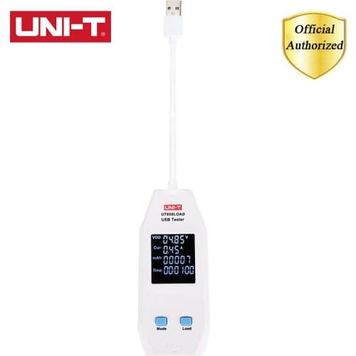 UNI-T UT658LOAD Type A Port Output Voltage USB Tester Current Energy Capacity Circuit Quivalent Resistance Electronic Load