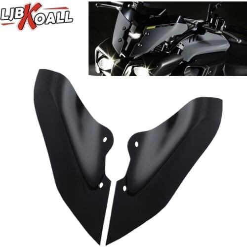 Motorcycle Upper Headlight Screen Windshield Protective Cover Side Fairing for Yamaha MT10 FZ10 MT-10 FZ-10 2016 2017 2018 2019