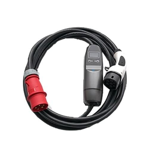 High Quality Wholesale Custom Cheap type 2 portable ev charger mode evse home 11kw 3 phase 32am The most competitive price