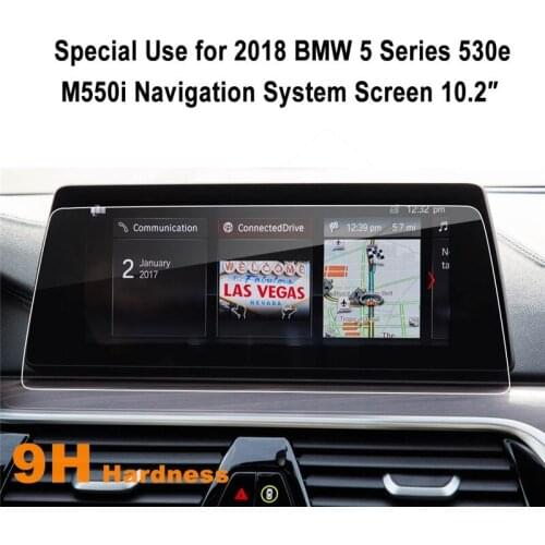 For BMW 5 Series G30 530e M550i 10.2-Inch Screen Protector Anti Scratch High Clarity Tempered Glass Touch Screen Protector