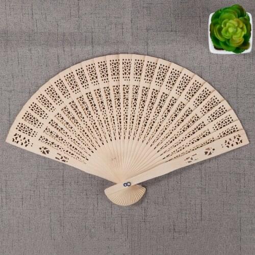 1Pcs Personalized Engraved Wood Folding Hand Fan Wooden Fold Fans Party Decoration Wedding Gift Favors Baby Shower Favors