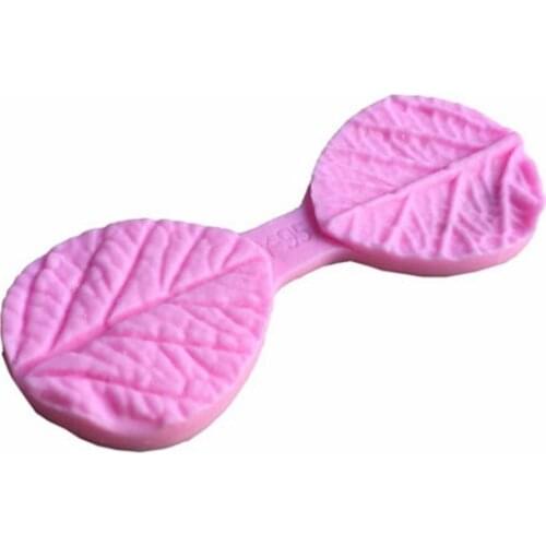 1pcs Leaf Pattern 3D Silicone Mold, DIY Fondant Cake Tool, Chocolate Tool, Sugar Art Decorating Mold D437