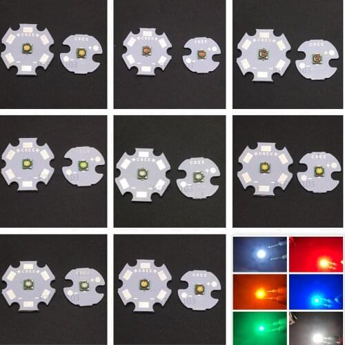 10x 3W Cree XPE XP-E High Power LED Emitter Diode,Optional Neutral White Cool White Warm White Red Green Blue Royal Blue Yellow