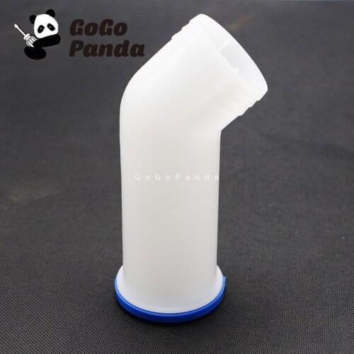 2PCS 1000L IBC Water Tank Valve Parts 45mm To 55mm Special drainage tube liquid discharge pipe bend Fits