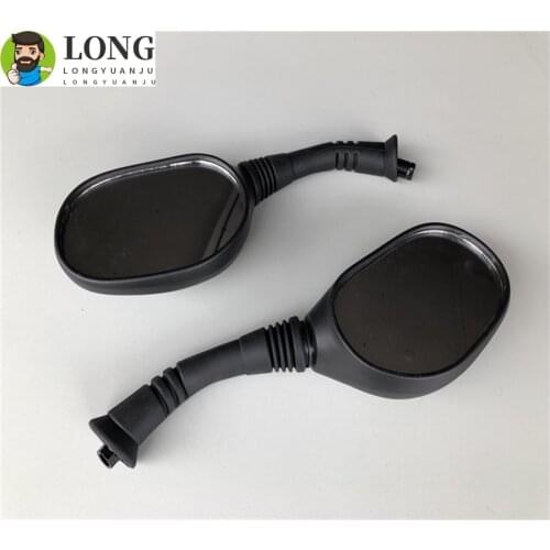 2Pcs/Pair Motorcycle mirror rearview 8mm for GY6 moped scooter 50cc 110cc 125 150cc rearview mirror for Vespa lowest price