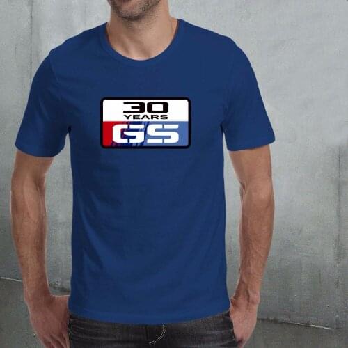 2019 New Brand Cheap Sale 100 % Cotton T-Shirt Motorrad Fans Gs 1200 30 Years Adventure Africa Motorcycle Tee Shirts For Men