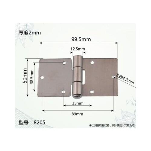 304 Stainless Steel Cabinet Hinge Electric Box Hinge Industrial Equipment Stainless Steel Hinge