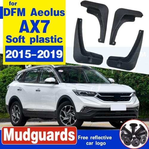 4PCS Mud Flaps For DFM Dongfeng Aeolus AX7 2015 2016 2017 2018 2019 Mudflaps MudFlap Splash Guards Fender Mudguards Front Rear
