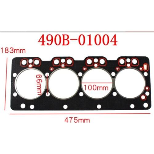 490B-01004 490B Engine Xinchang XINCHAI 490BT cylinder head gasket 490B-01004