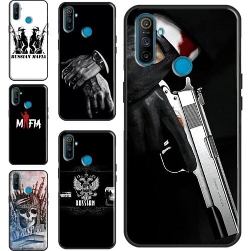 Russian Mafia For OnePlus 9 8 Pro 7 Nord 9R 8T Case Cover For Realme 8 Pro 7 6 Q3 C3 C11 C15 C21 GT Neo