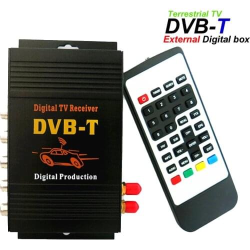Hiriot Digital Terrestrial Reveiver TV Box Double Tuner/Antenna DVB-T MPEG4 MPEG2 For Europe Market Plug Car DVD Android Player