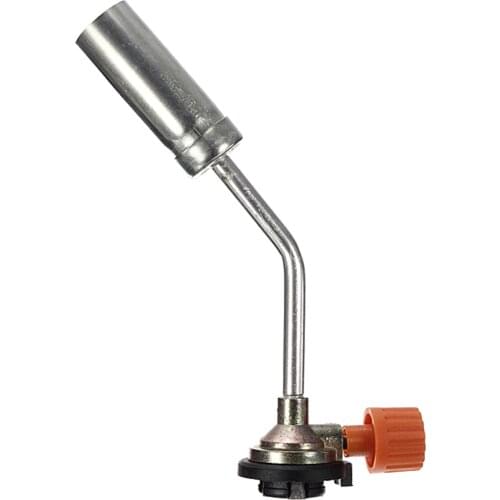 Gas Torch Burner Gas Tank Flame Jet Valve Switch Outdoor Camping Barbecue Heating Welding