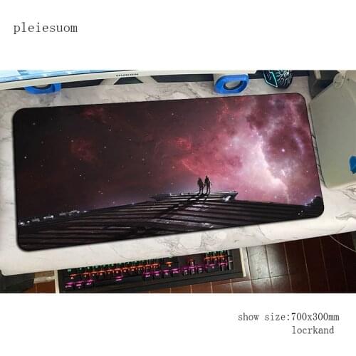 Sci Fi Astronaut mouse pad High quality mats 700x300x4mm Computer mouse mat gaming accessories HD print mousepad keyboard gamer