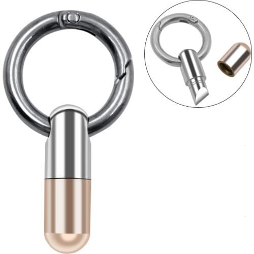 Cutting Tool Stainless Steel Multi-function EDC Portable Mini Tool Key Ring Pendant Tool Capsule Knife Tiny Cutting Tool