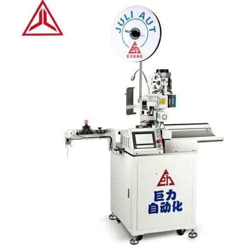 JL-121A 14AWG-32AWG Automatic Single-Head Wire Cutting Stripping Twisting Terminal Crimping Machine