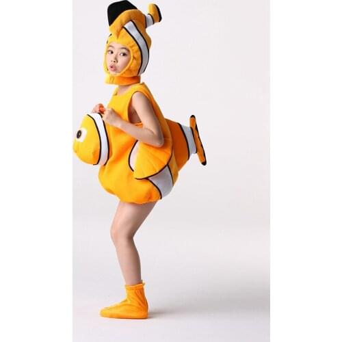 Animal Cosplay Costume Perforance Dolphin,carp,shark,starfish,crab,Lobster andCoral SeaWorld Perforance suit