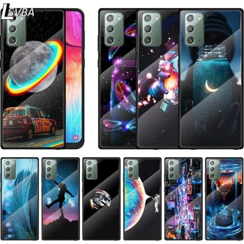Cool Creative Gorgeous Art For Samsung A70 A50 A40 A30 Note 20 10 9 8 Ultra Lite Plus Tempered Glass Phone Case