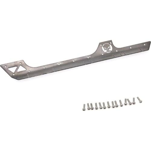 2pcs/set Metal Side Skirt Surround for SCX10 90046 RC 313 Wheelbase Buggy Car Q6PD