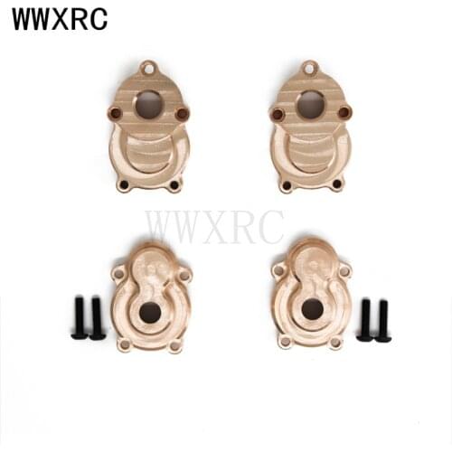 Metal Brass Rear Axle Mount for 1/10 YK4102 YK4103 1/8 YK4082 YiKong RC Crawler Car Upgrade Parts Accessories