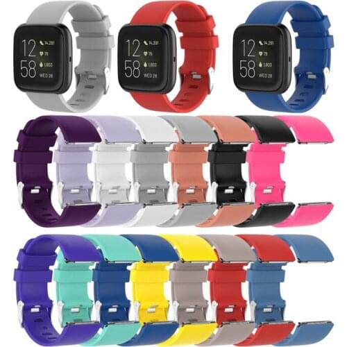 Soft Silicone Band For Fitbit Versa 2 Smart Watch Sport Bracelet For Fitbit Versa lite Waterproof Wrist Strap