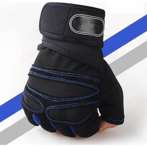 Anti-slip Professional Gym Half Finger Glove Men Women Gym Gloves Sweat Resistant Training Workout Weight Lifting Glove