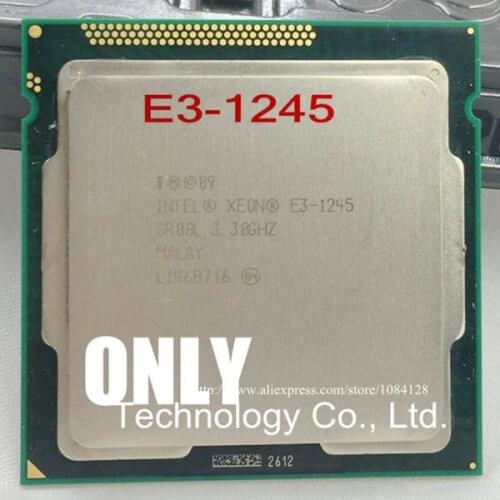 Original Intel E3-1245 E3 1245 CPU Processor 3.3G LGA1155 scrattered pieces